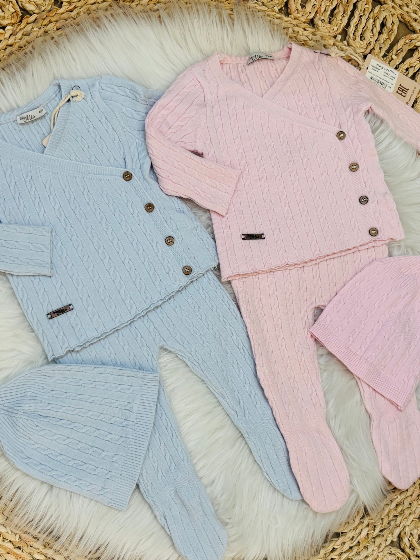 BabyMio-New Born Soft Wool Set