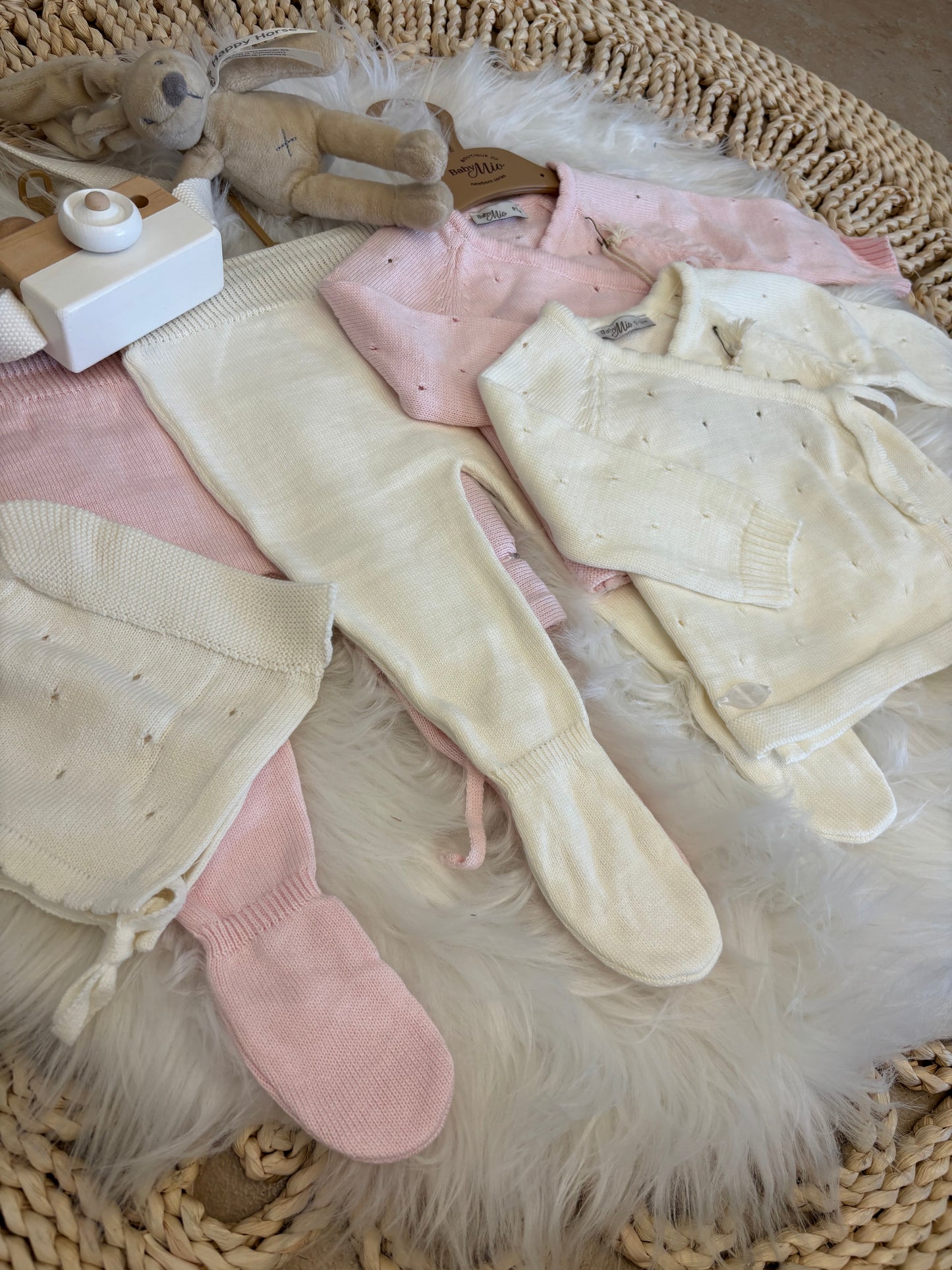 Baby Mio-3 Pcs Soft Wool Set