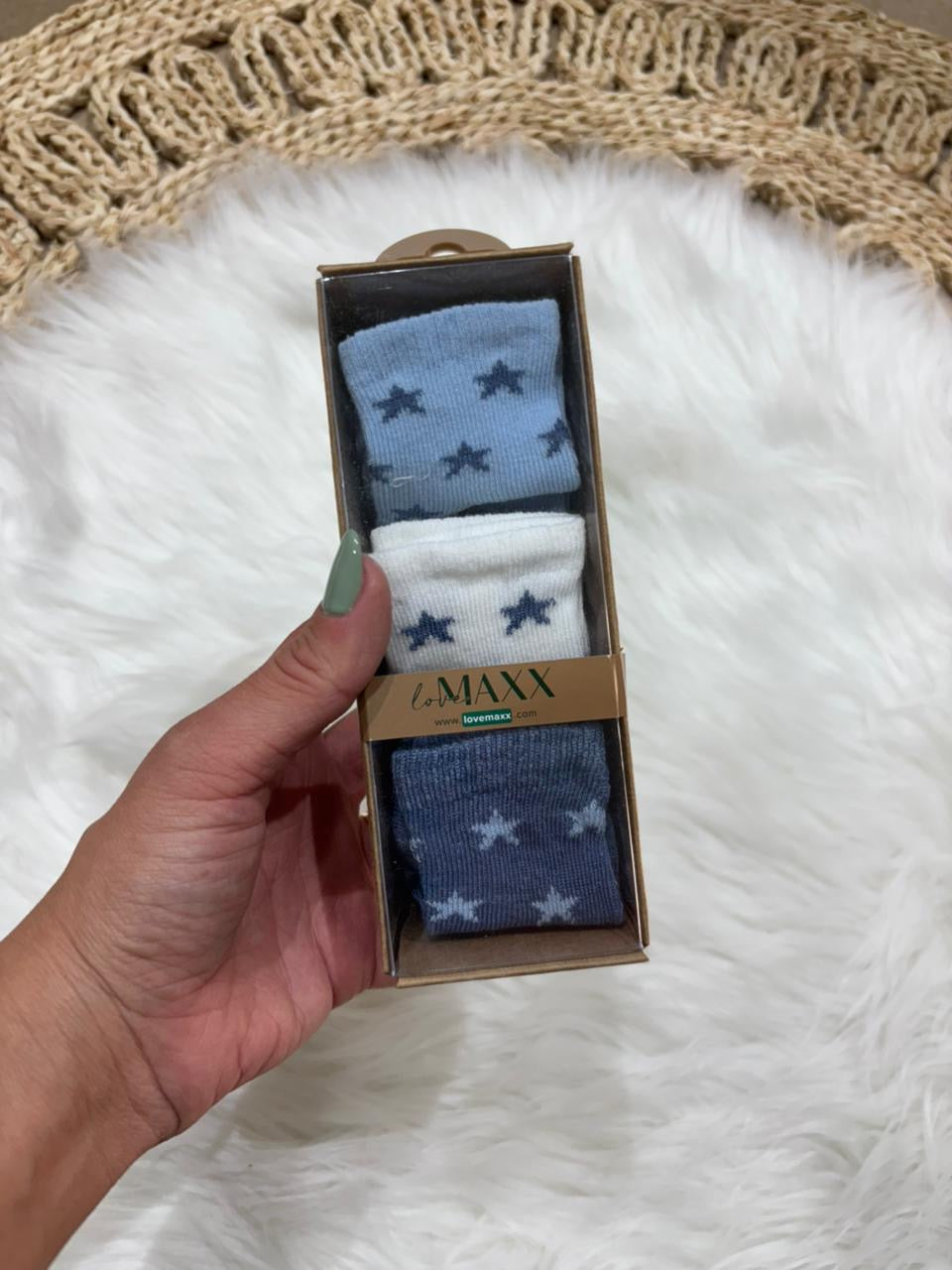 Love Max-Cotton Socks Pack of 6