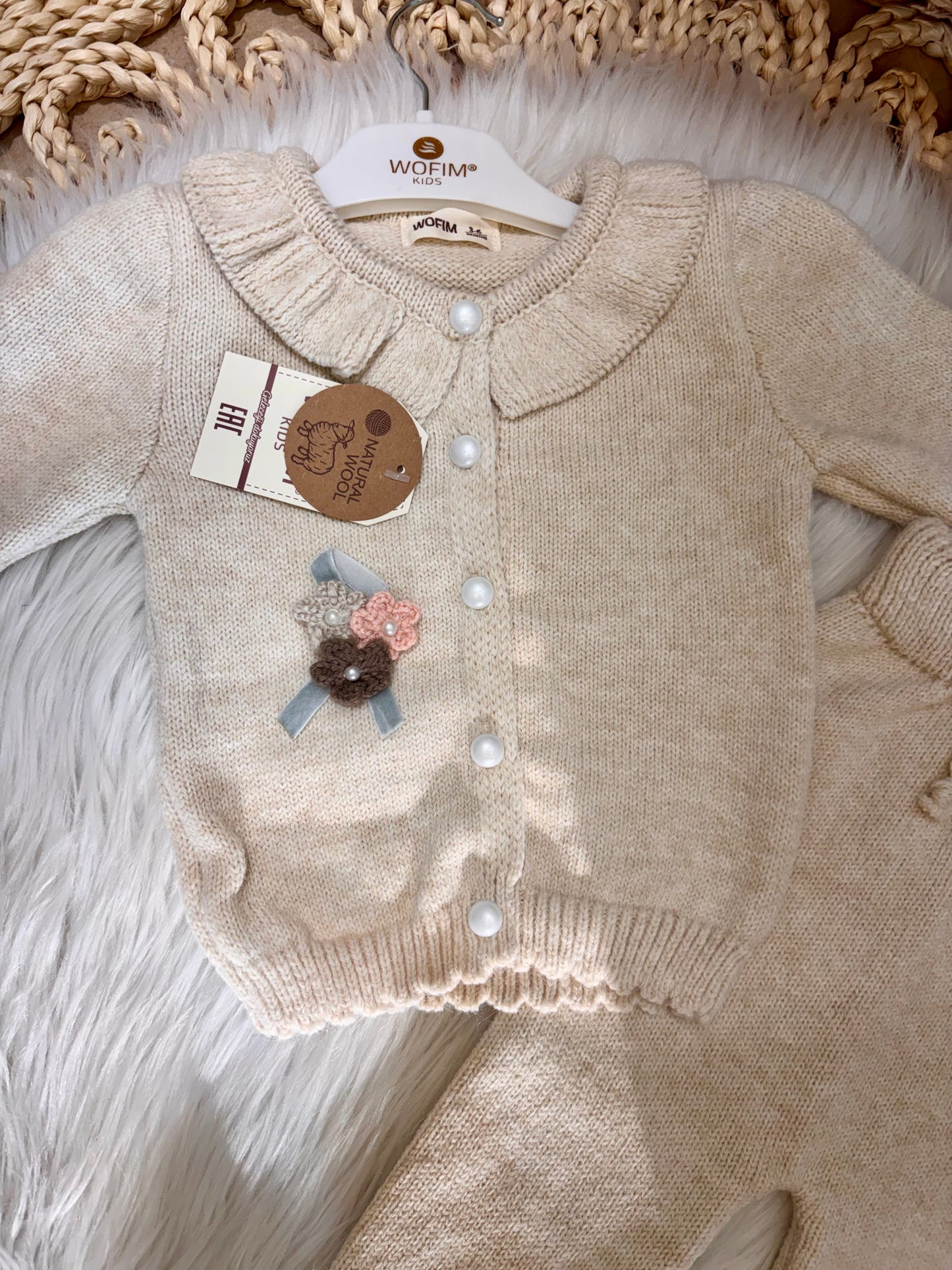 Wofim-Knitted 2-Piece Set