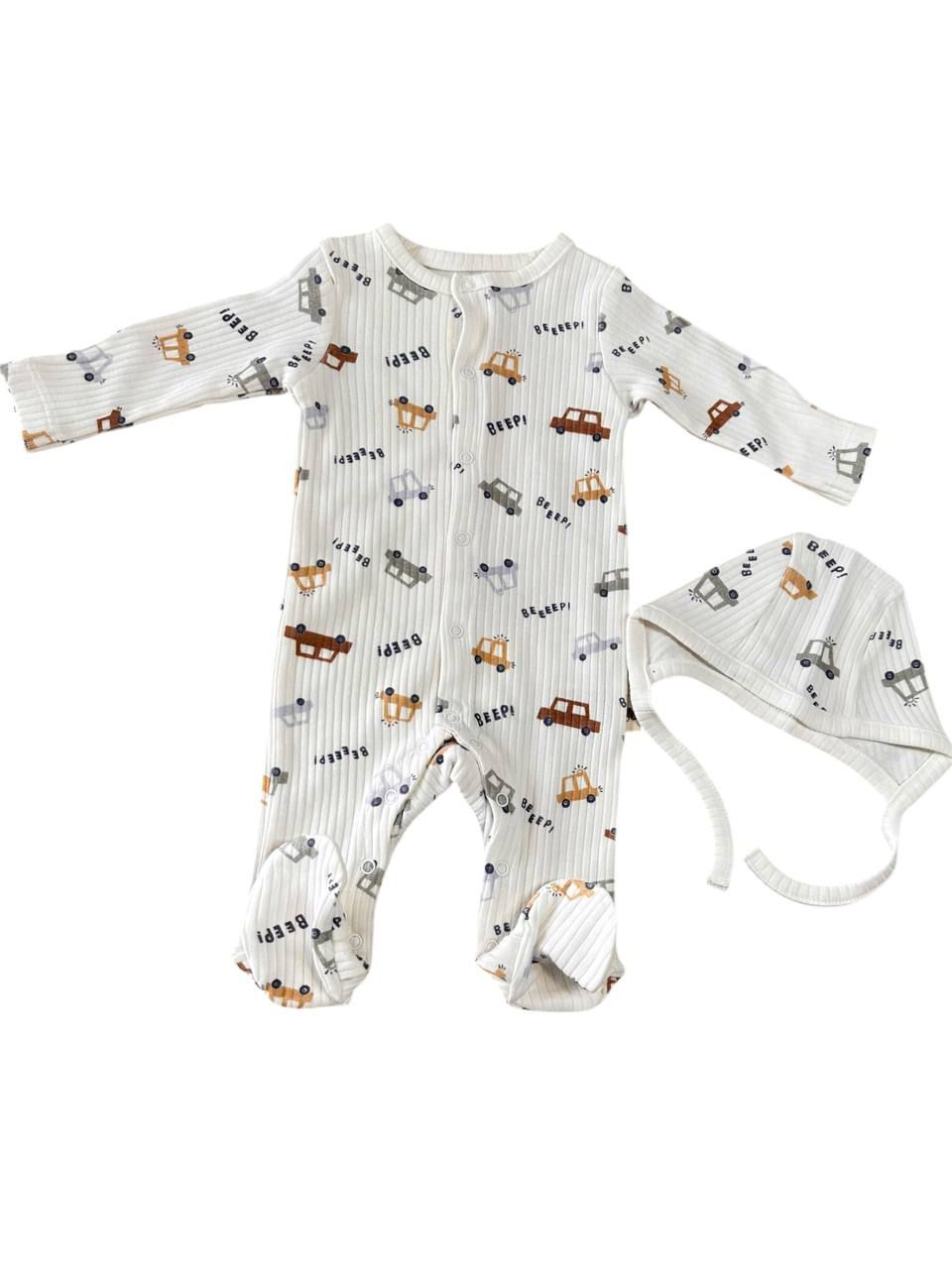 Wowo-Cars Cotton Jumpsuit