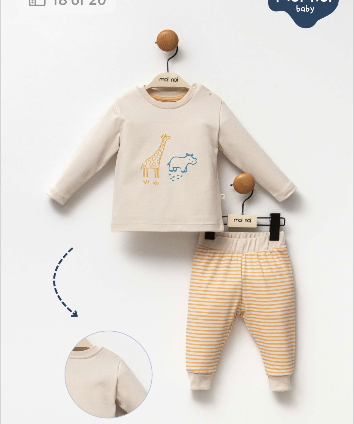 Moi Noi-Safari 2Pcs Pijama