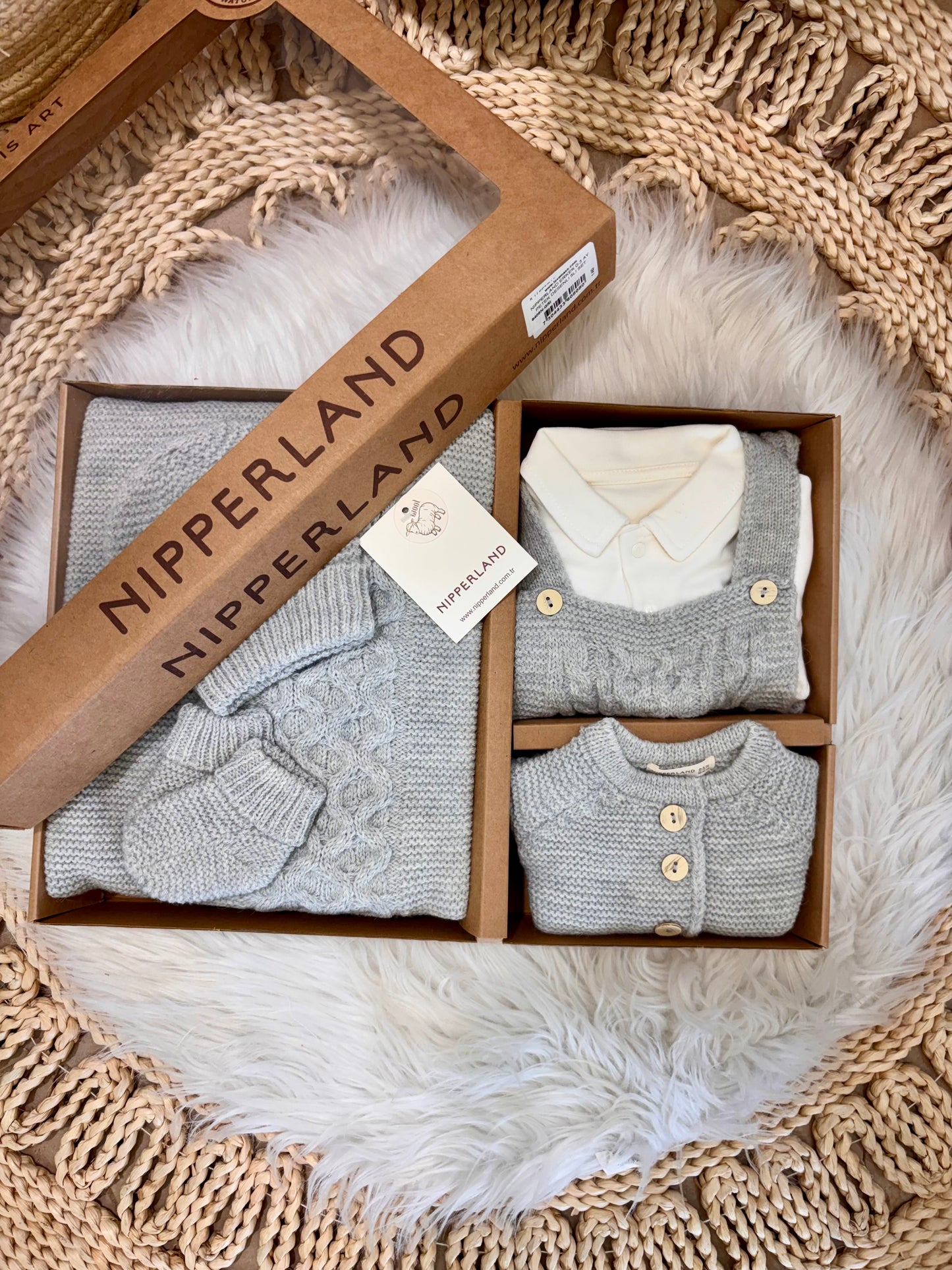 Nipperland-Knitted 6-Piece Hospital Set