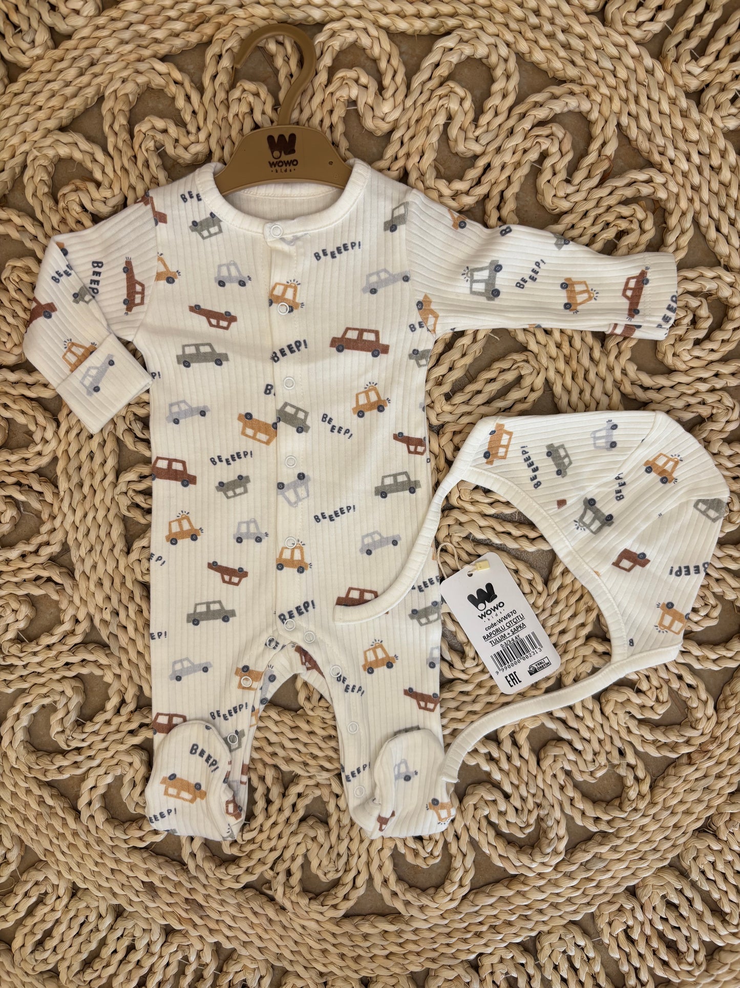 Wowo-Cars Cotton Jumpsuit