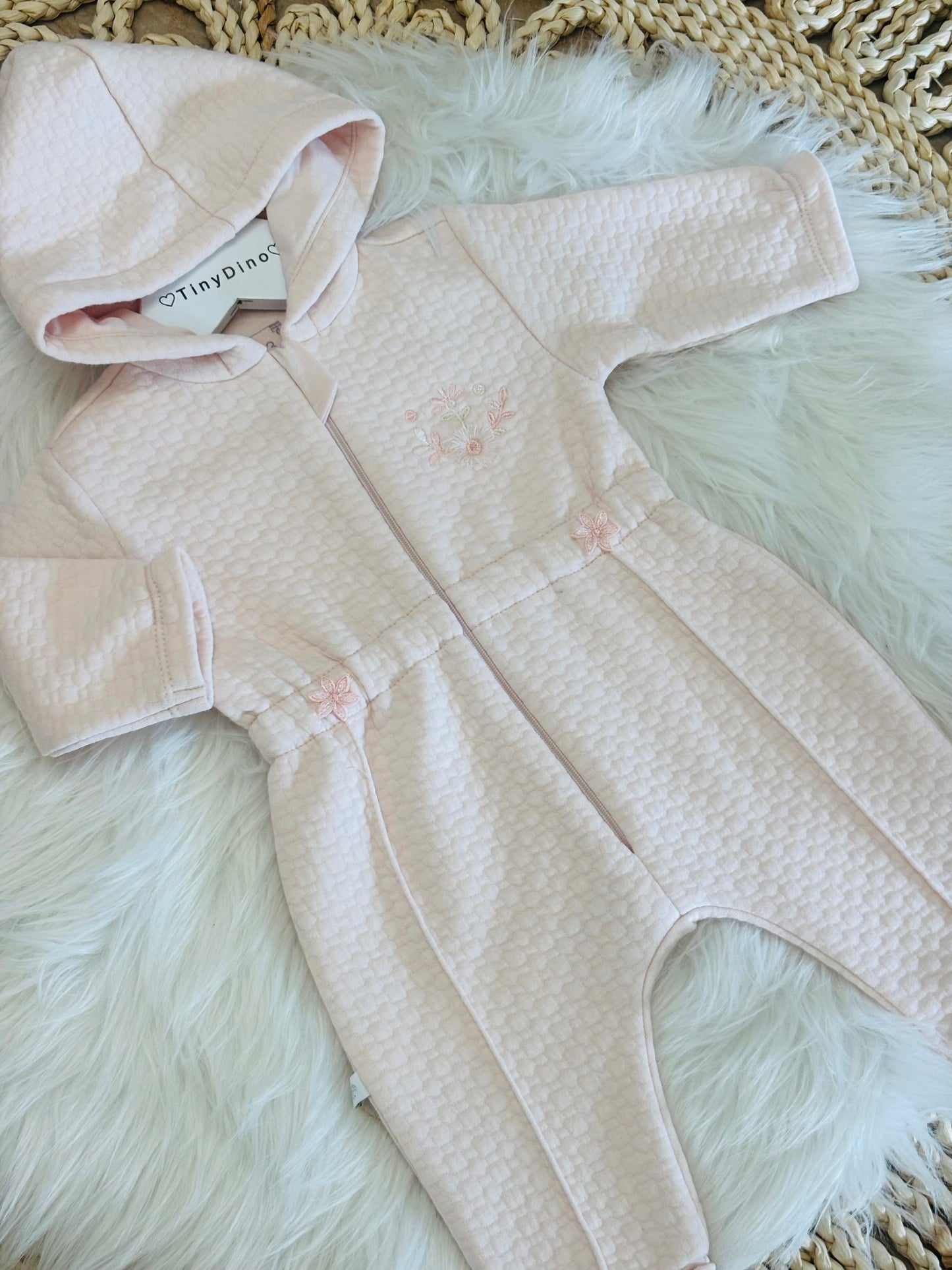 Caramel-Hooded Jumpsuit
