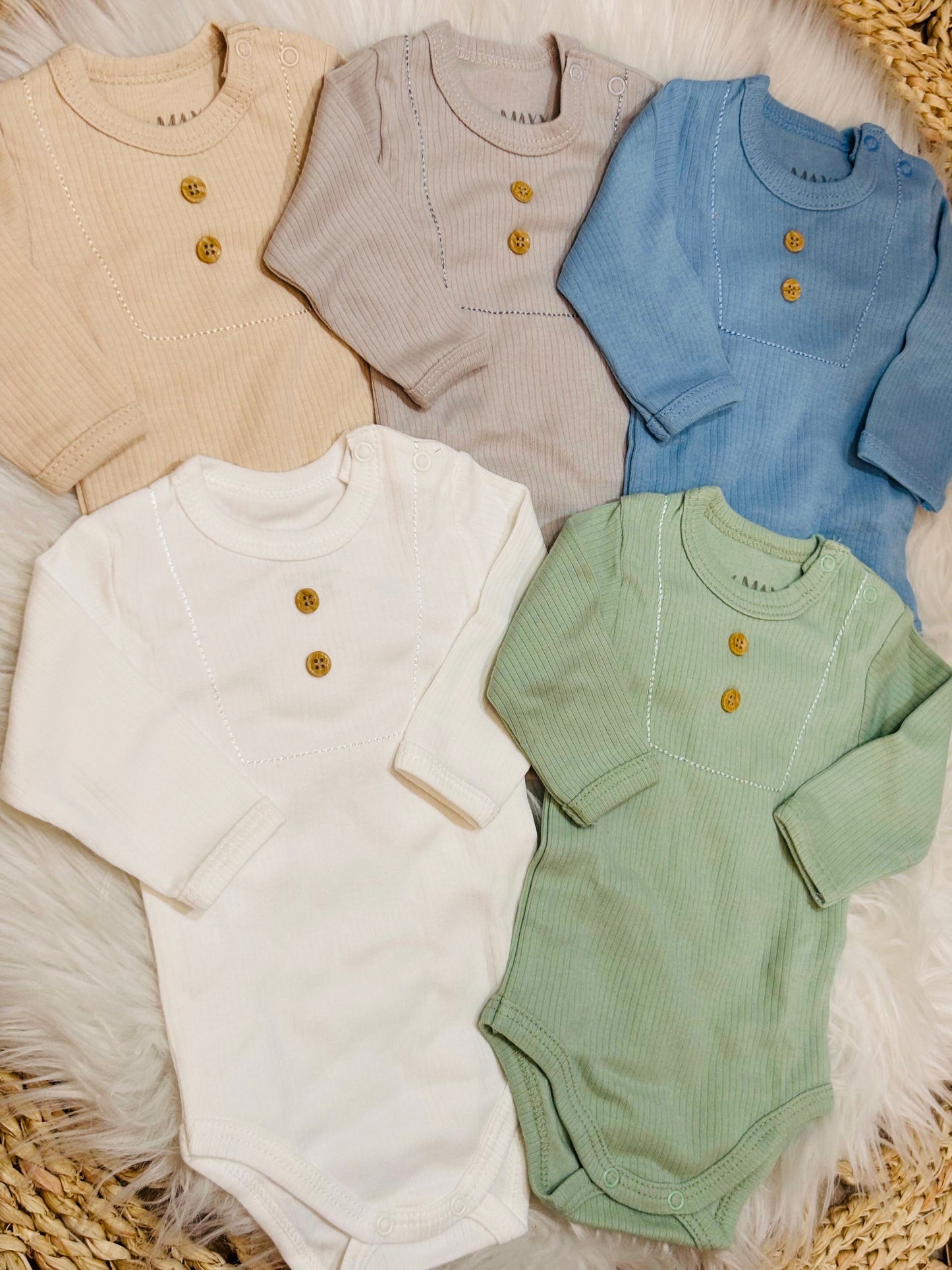 Love Max-Cotton Bodies pack of 5