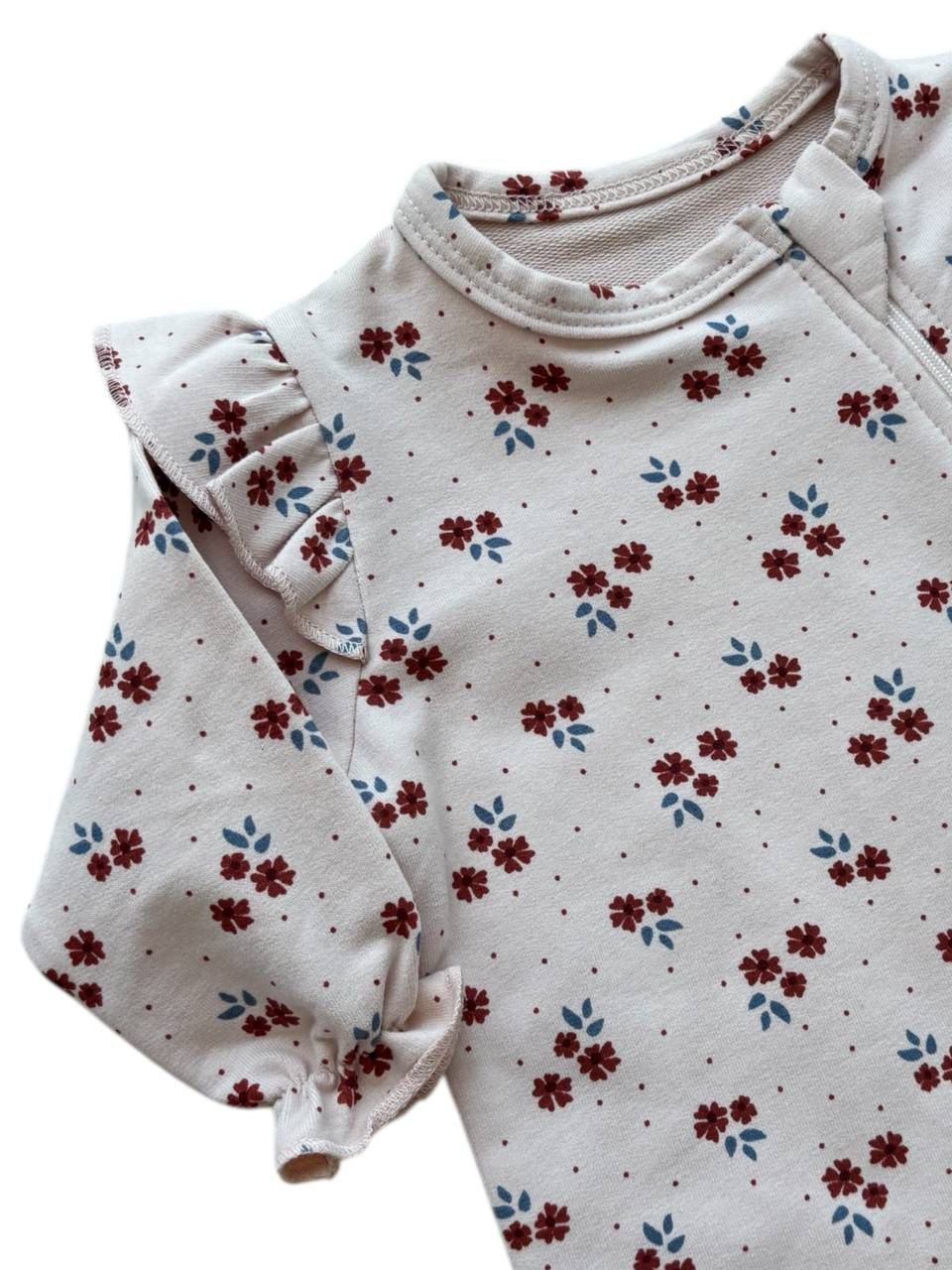 Wowo-Flowers Cotton Jumpsuit