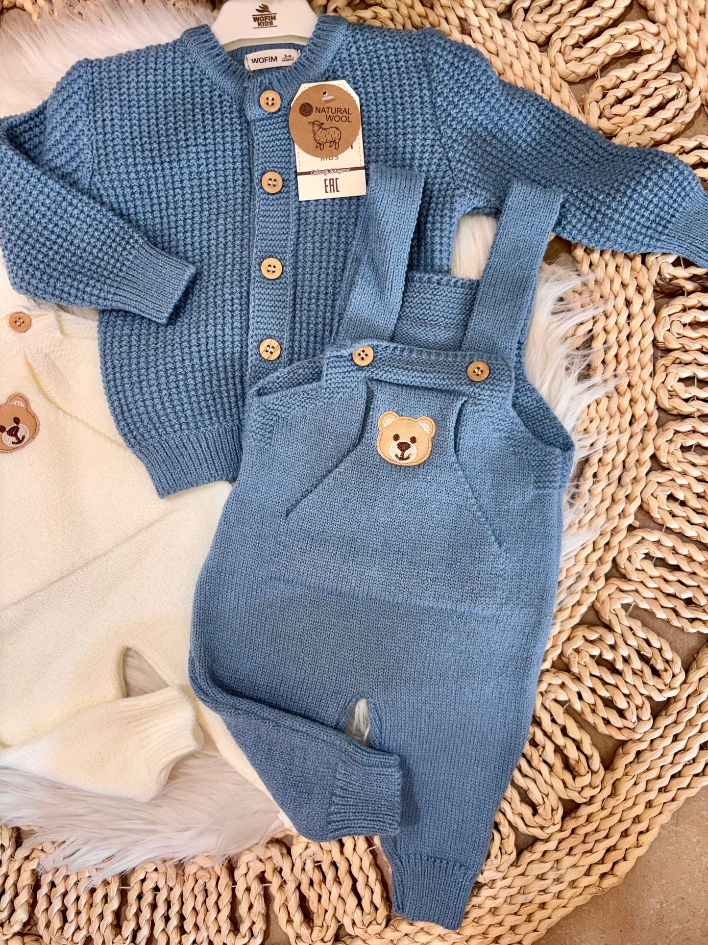 Wofim-Knitted 2-Piece Set