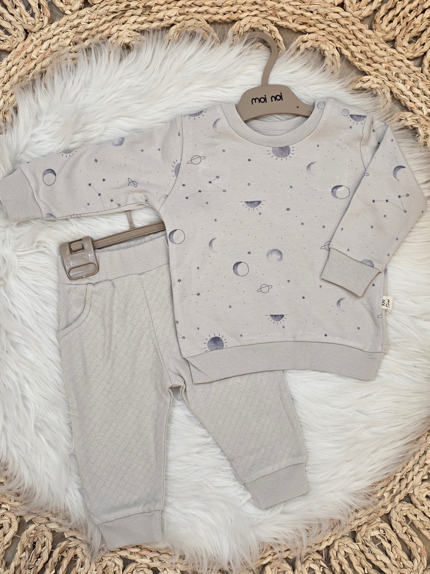 MoiNoi-2Pcs Space Cotton Set
