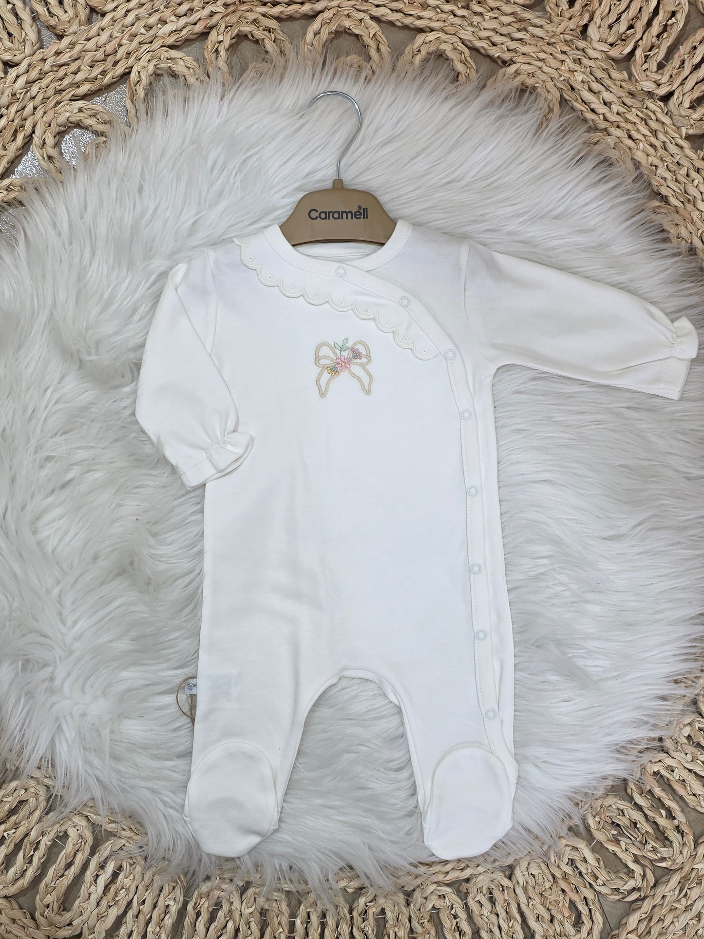 Caramell-Ruban Cotton Overall