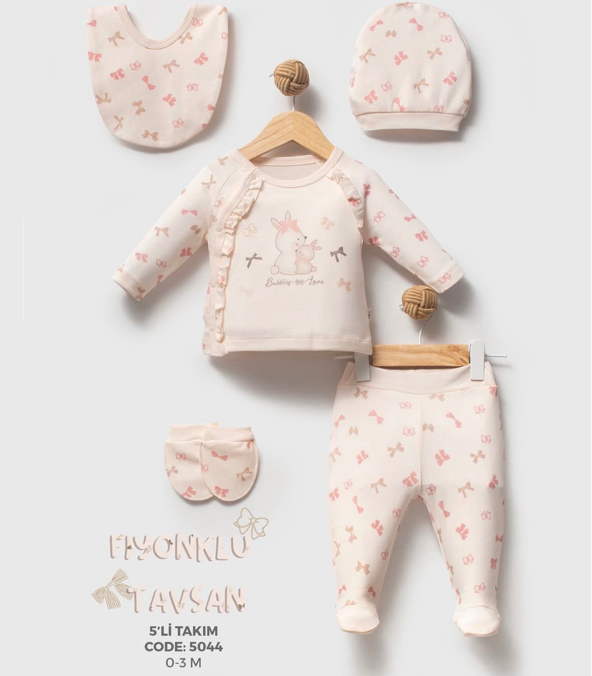 Bubbles-Newborn Set of 5 Pcs