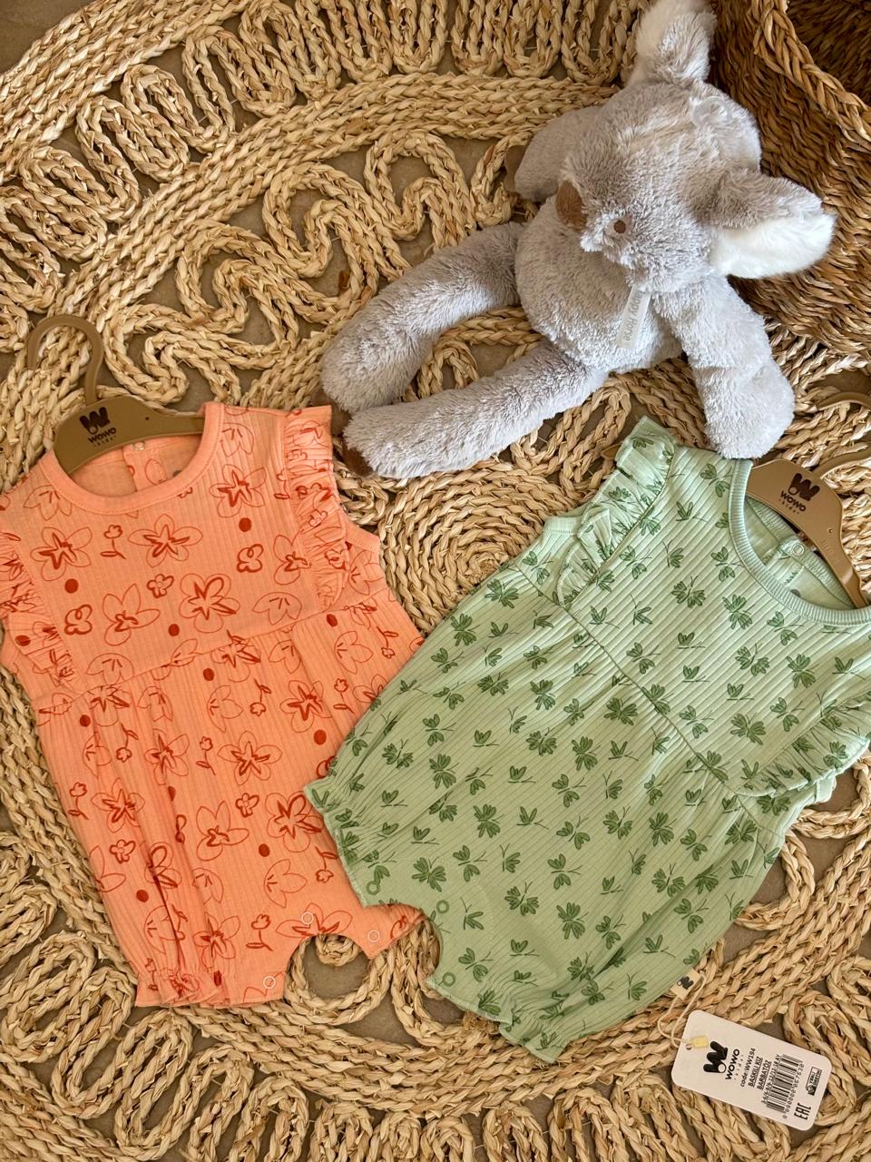 Wowo-Cotton Romper