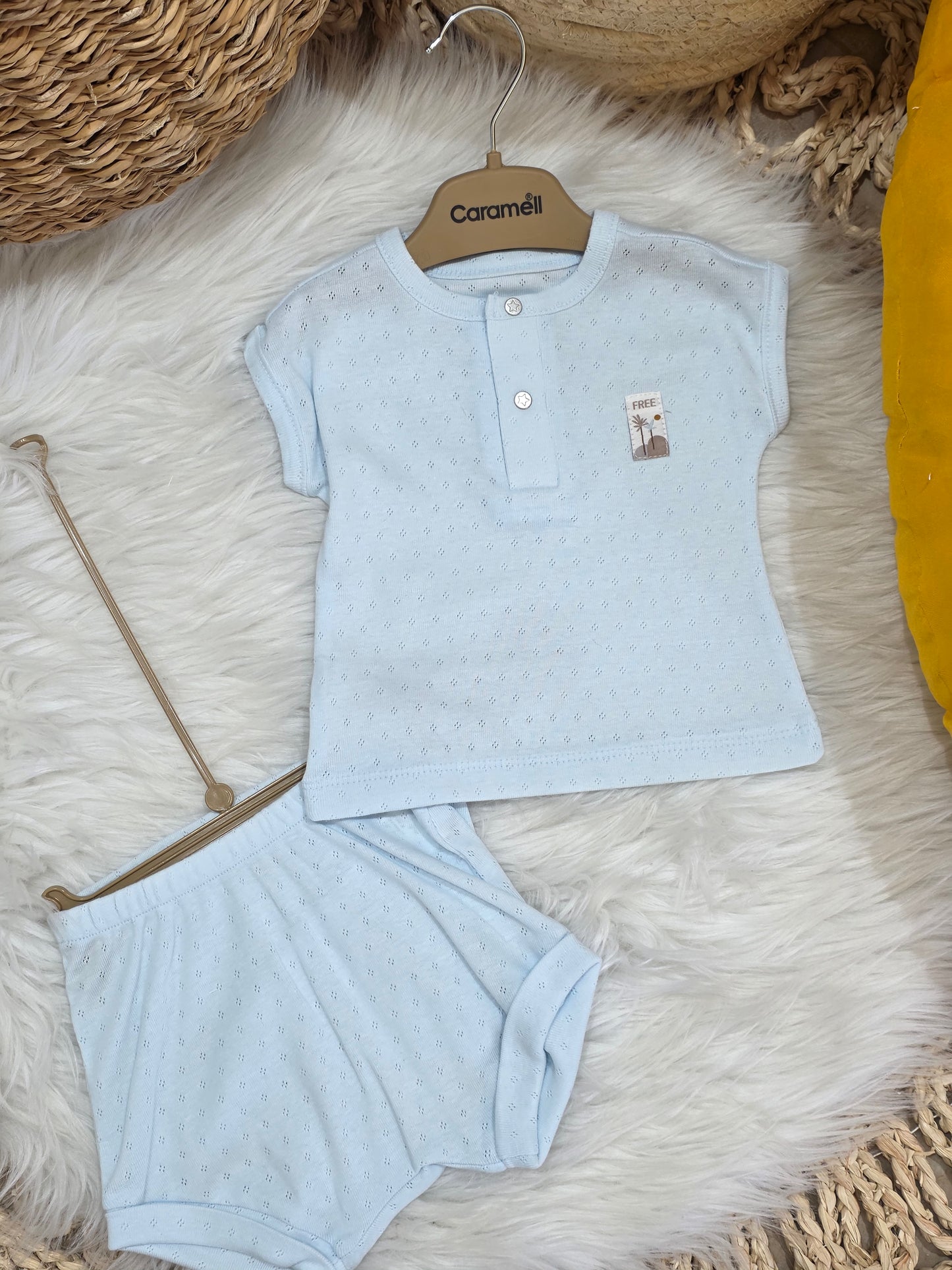 Caramell-Basic Cotton set of 2pcs