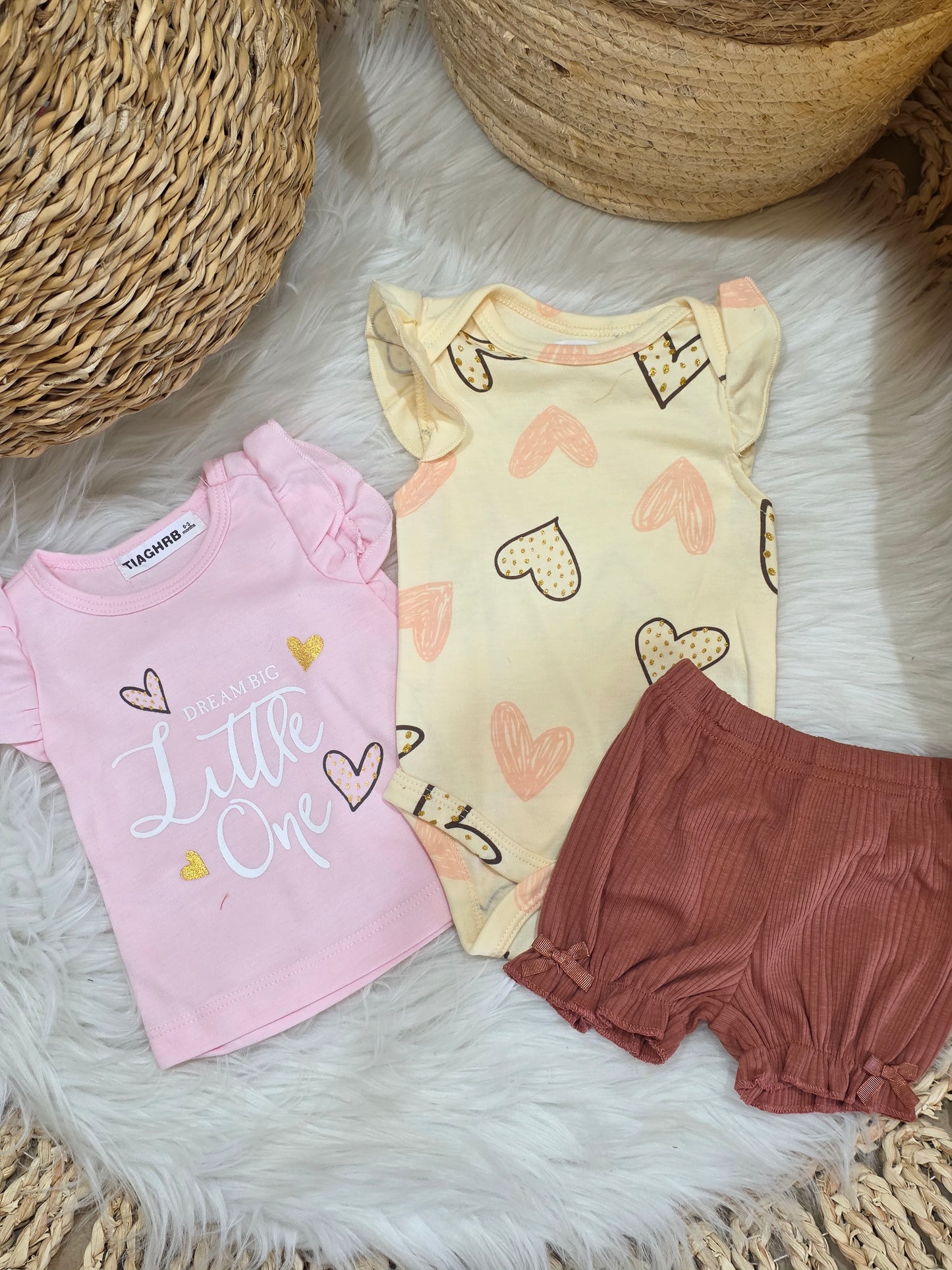 TinyDino-Little One Cotton Set of 3 Pcs