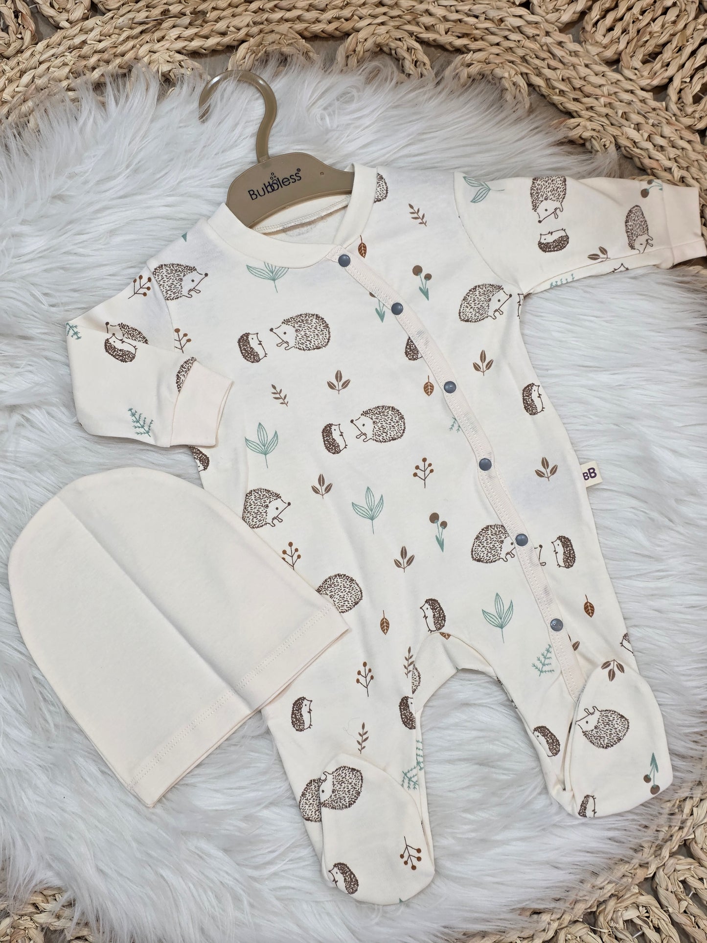 Bubbles-Porcupine Cotton Overall