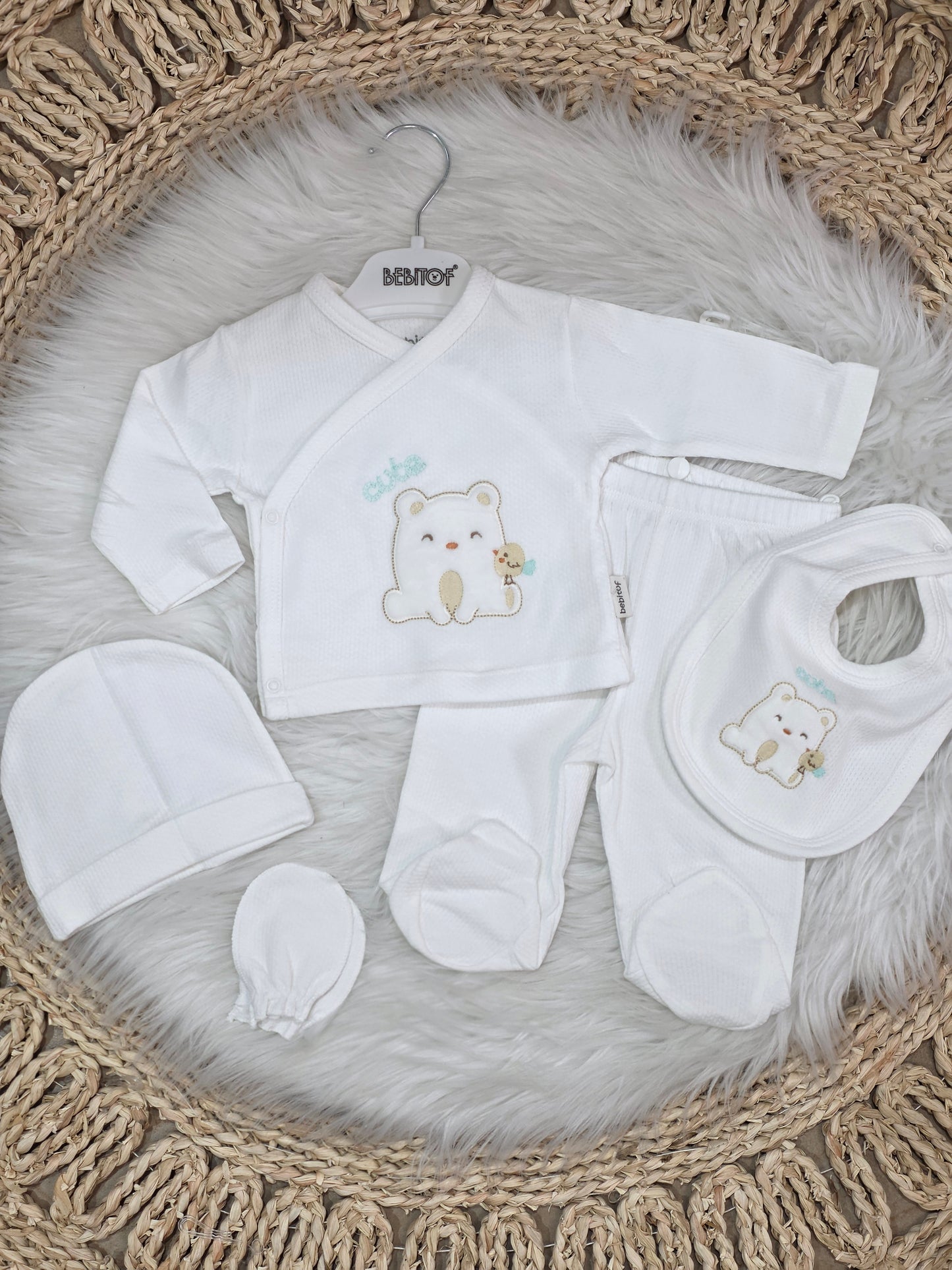 Bebitof-Newborn Cute Set of 5pcs