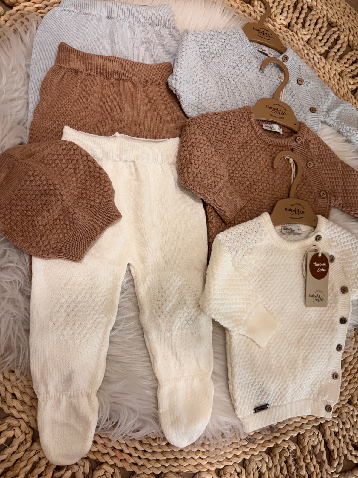 BabyMio-Soft Wool 3-Piece Set