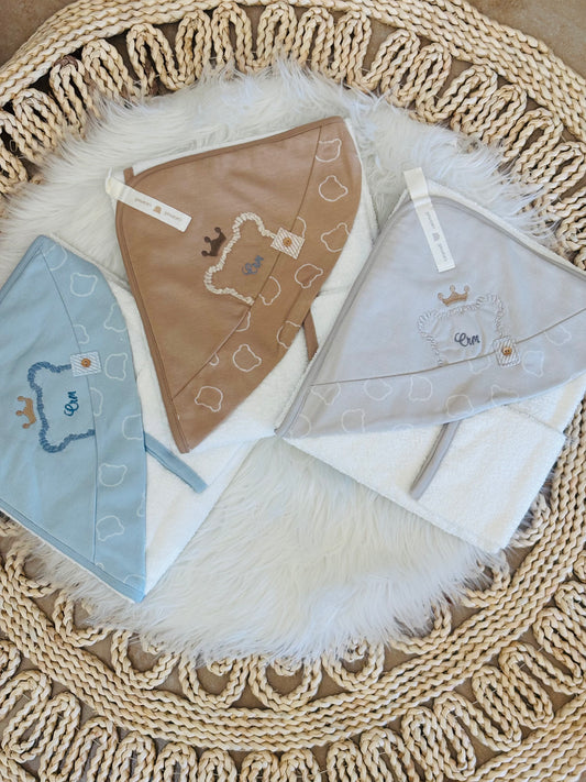 Caramel-Hooded Towel