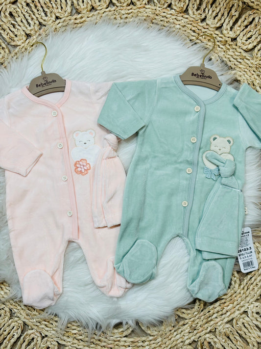 Bebelinna-Velvet Jumpsuit