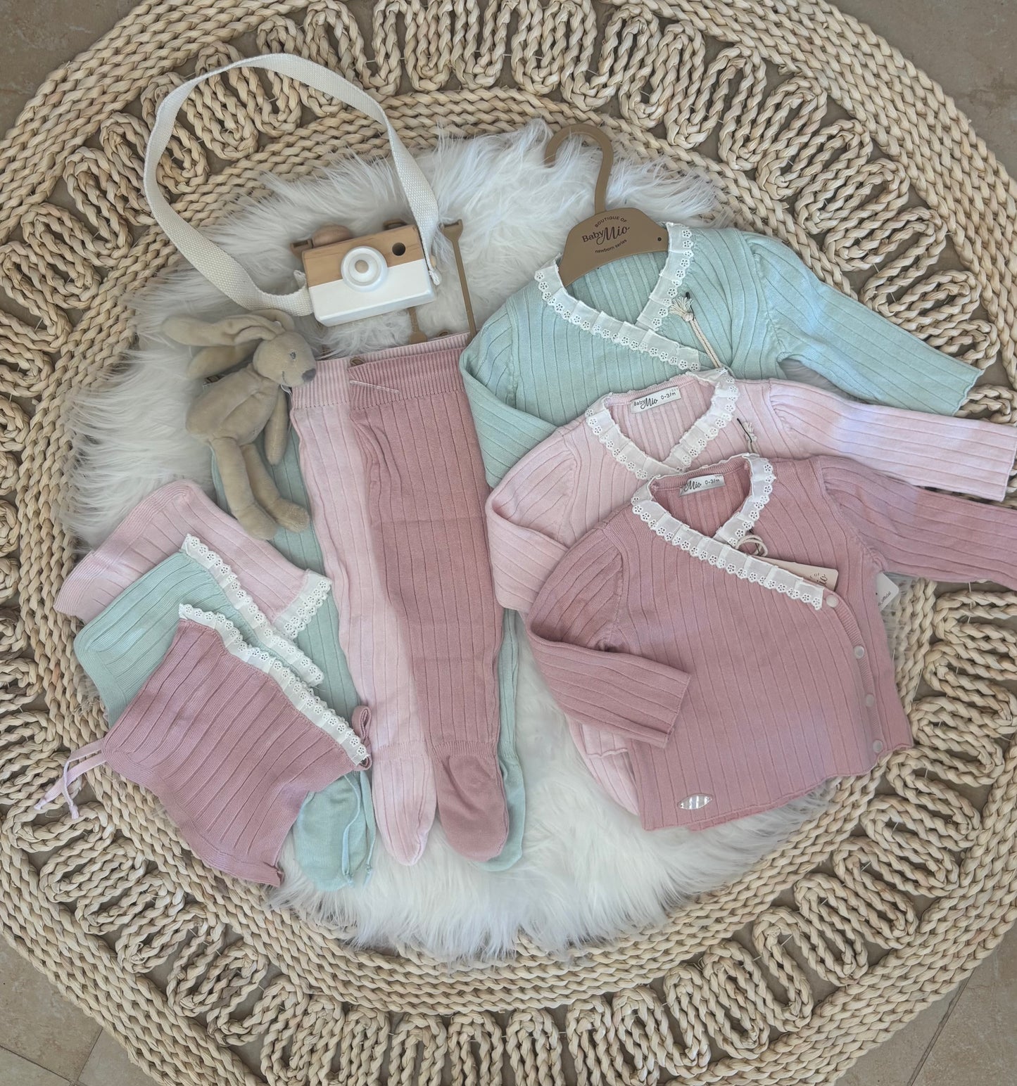 Baby Mio-3 Pcs Soft Wool Set