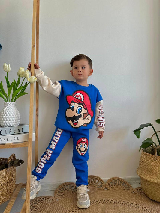 Zara-Super Mario Fleece Set