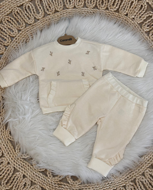 Caramel-2 Pcs Fleeced Set