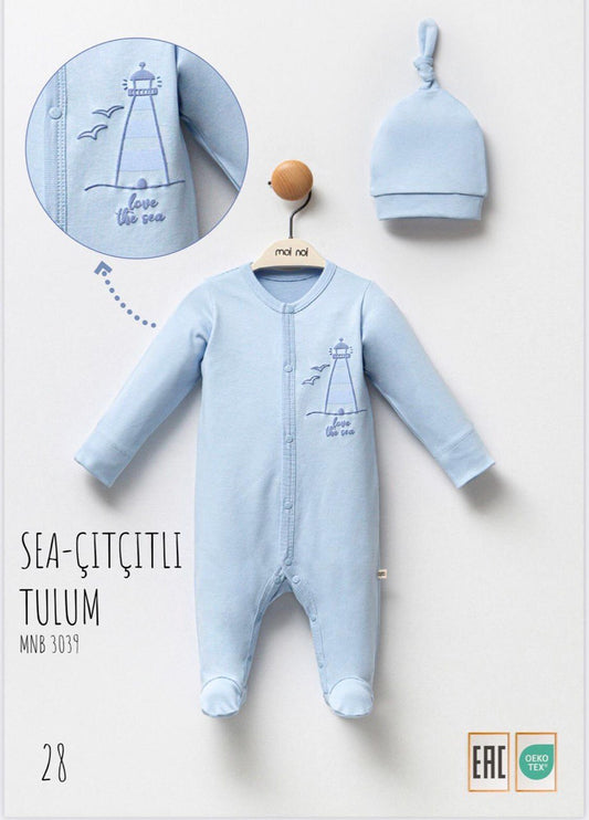 Moi Noi-Sea Lover Cotton Overall