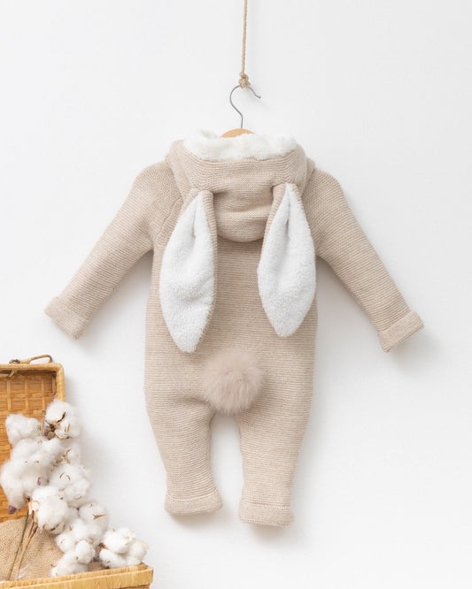 Baby Mio-Knit Bunny Overall