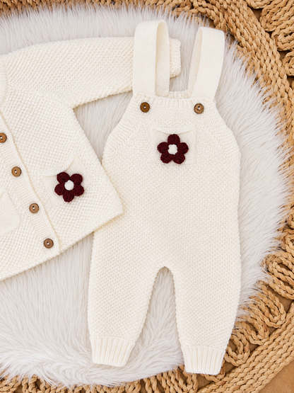 Wofim-Knitted 2-Piece Set