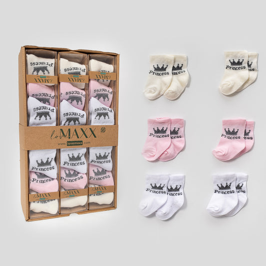 Love Max-Cotton Socks Pack of 6