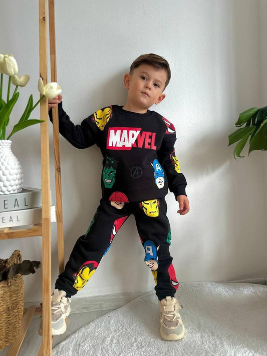 Zara-Marvel Fleece Set