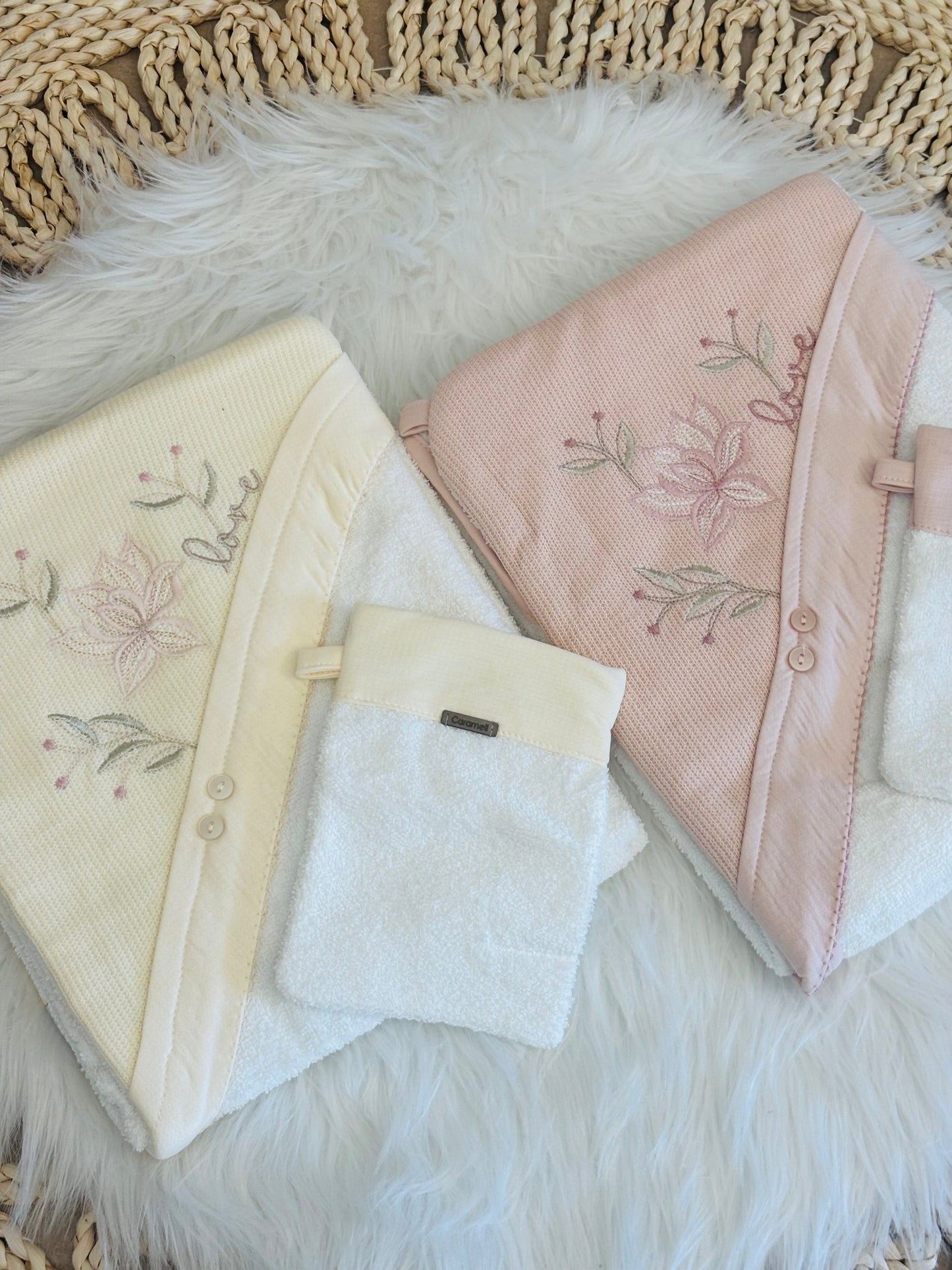 Caramel-Hooded Towel