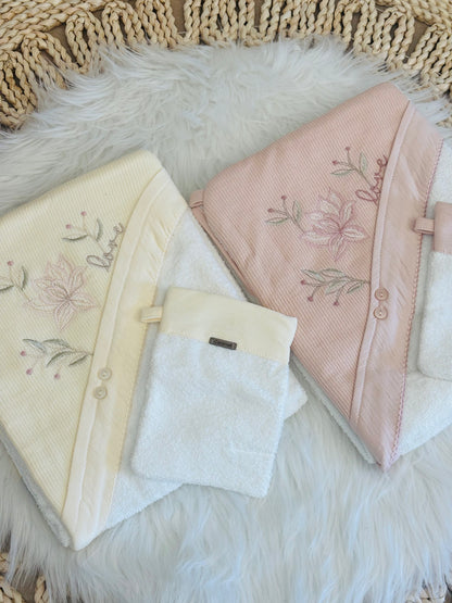 Caramel-Hooded Towel