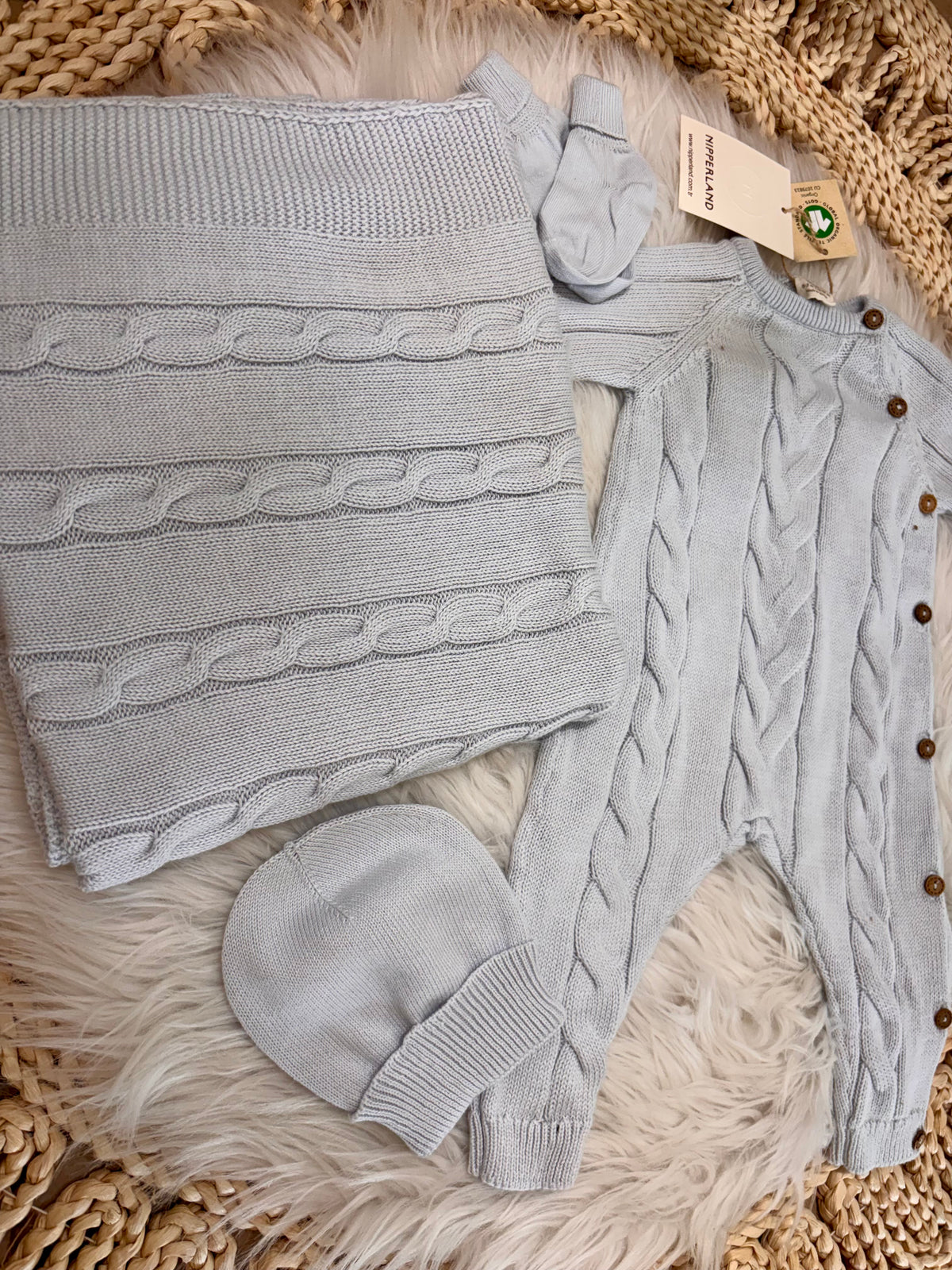 Nipperland-Knitted 4-Piece Set
