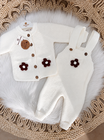 Wofim-Knitted 2-Piece Set