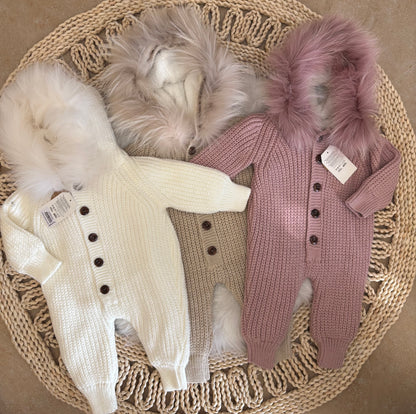 Wofim-Knitted Jumpsuit