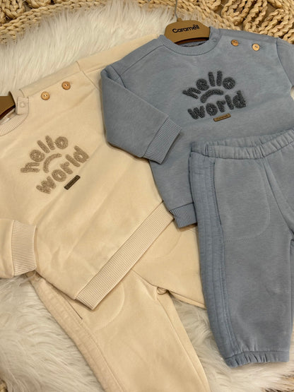 Caramel-2 Pcs Fleeced Set