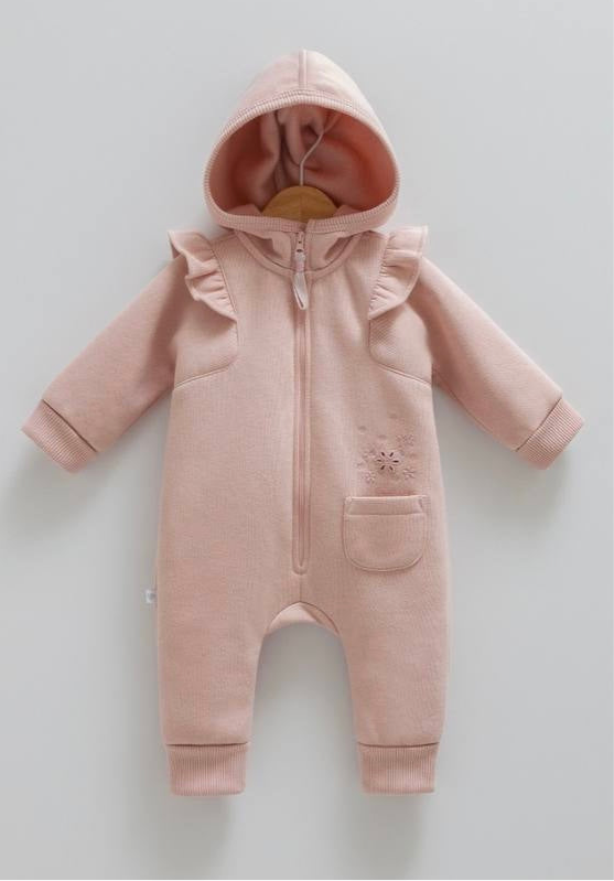 Caramell-Cute Hooded Overall