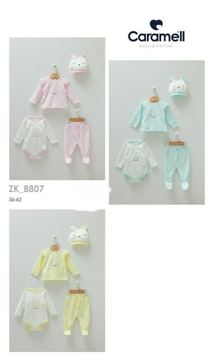 Caramell-NewBorn 4 Pcs Set