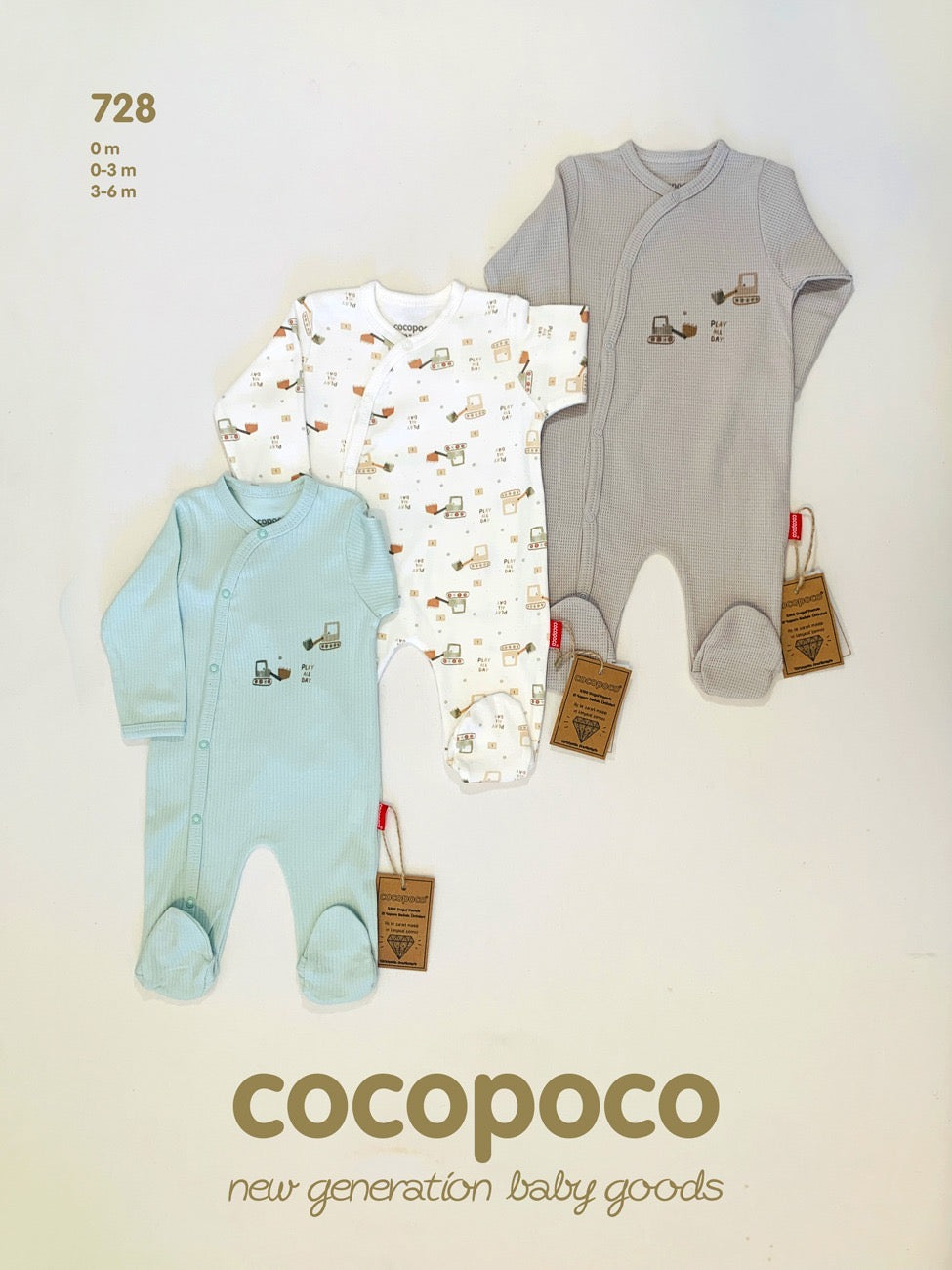 Cocopoco-Tractor Triple Set