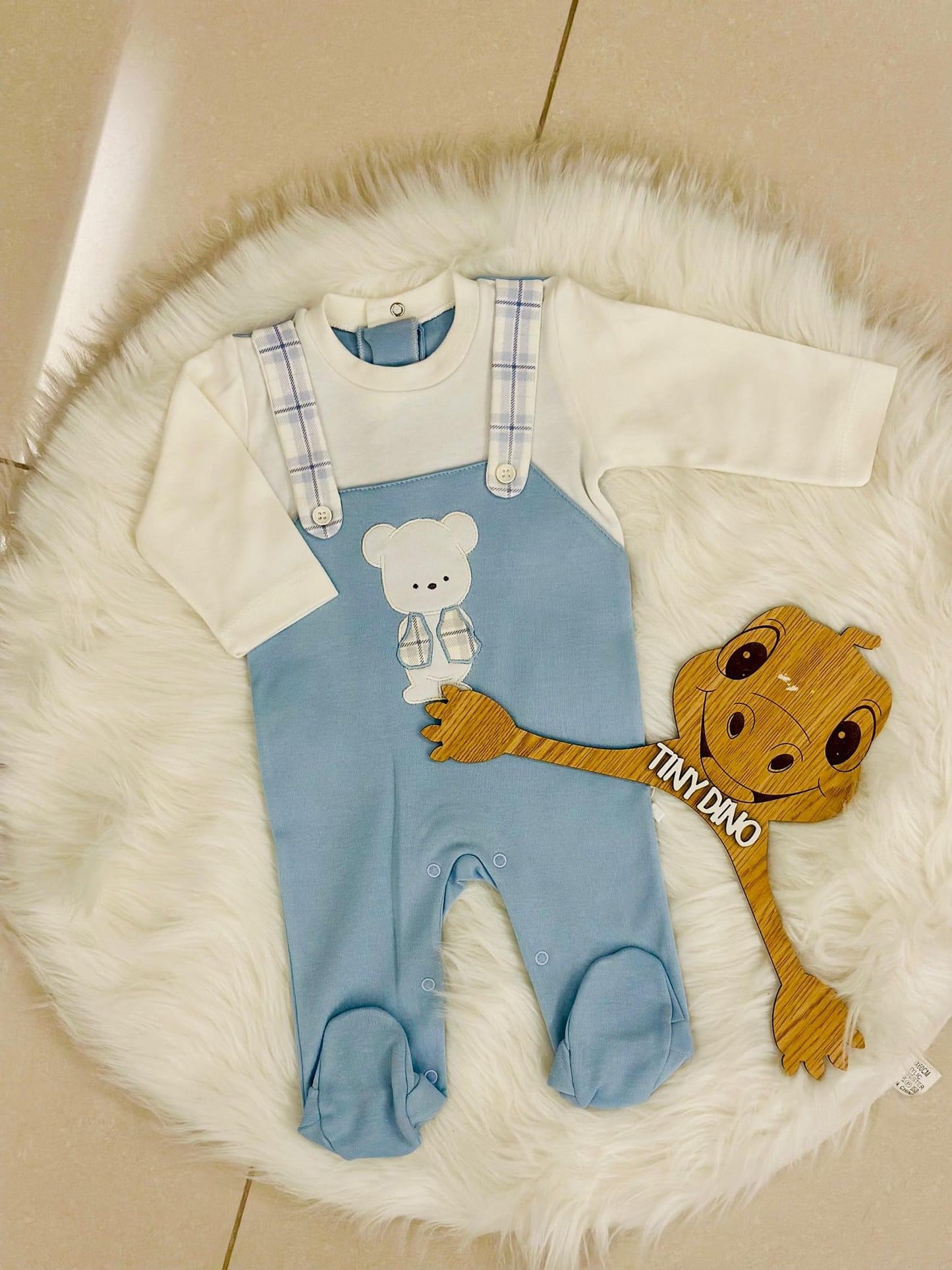 Ladi-Little Bear Cotton Overall