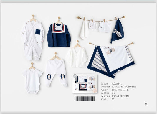 Andywawa-10 pcs Newborn Set