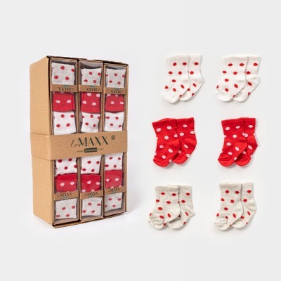 Love Max-Cotton Socks Pack of 6 Pairs