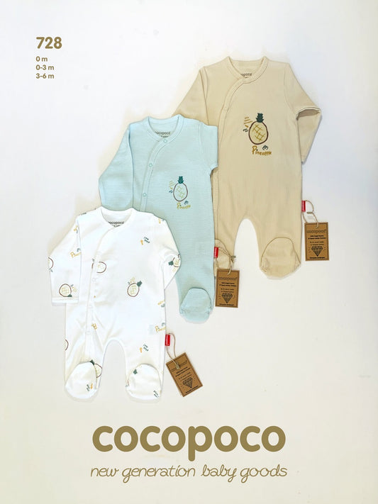 Cocopoco-Triple Jumpsuits Set