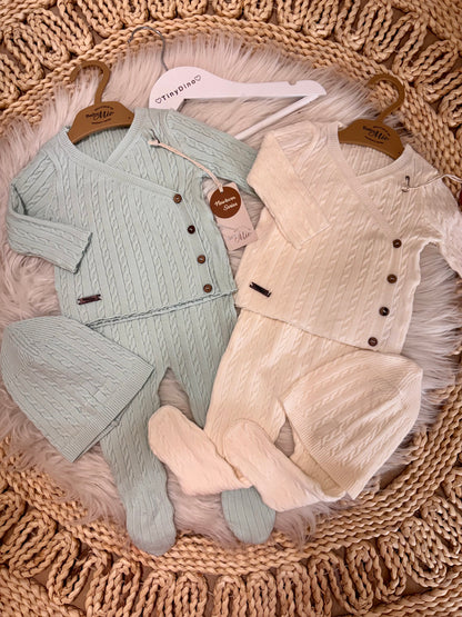 BabyMio-Soft Wool 3-Piece Set