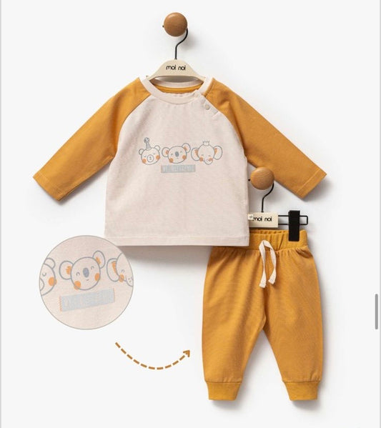 Moi Noi-Monkey 2pcs Pijama