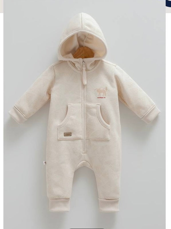 Caramell-Hooded Romper