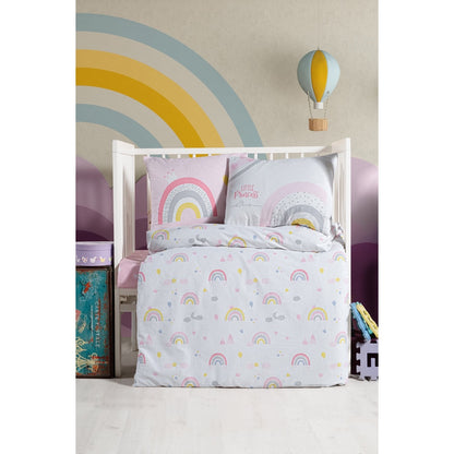 Kanz-Unisex Park Printed Cotton Duvet Cover