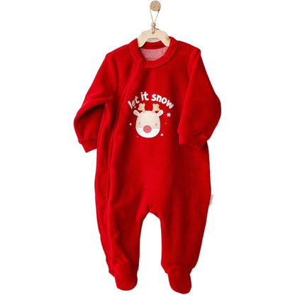 AndyWawa-Velvet Christmas Romper