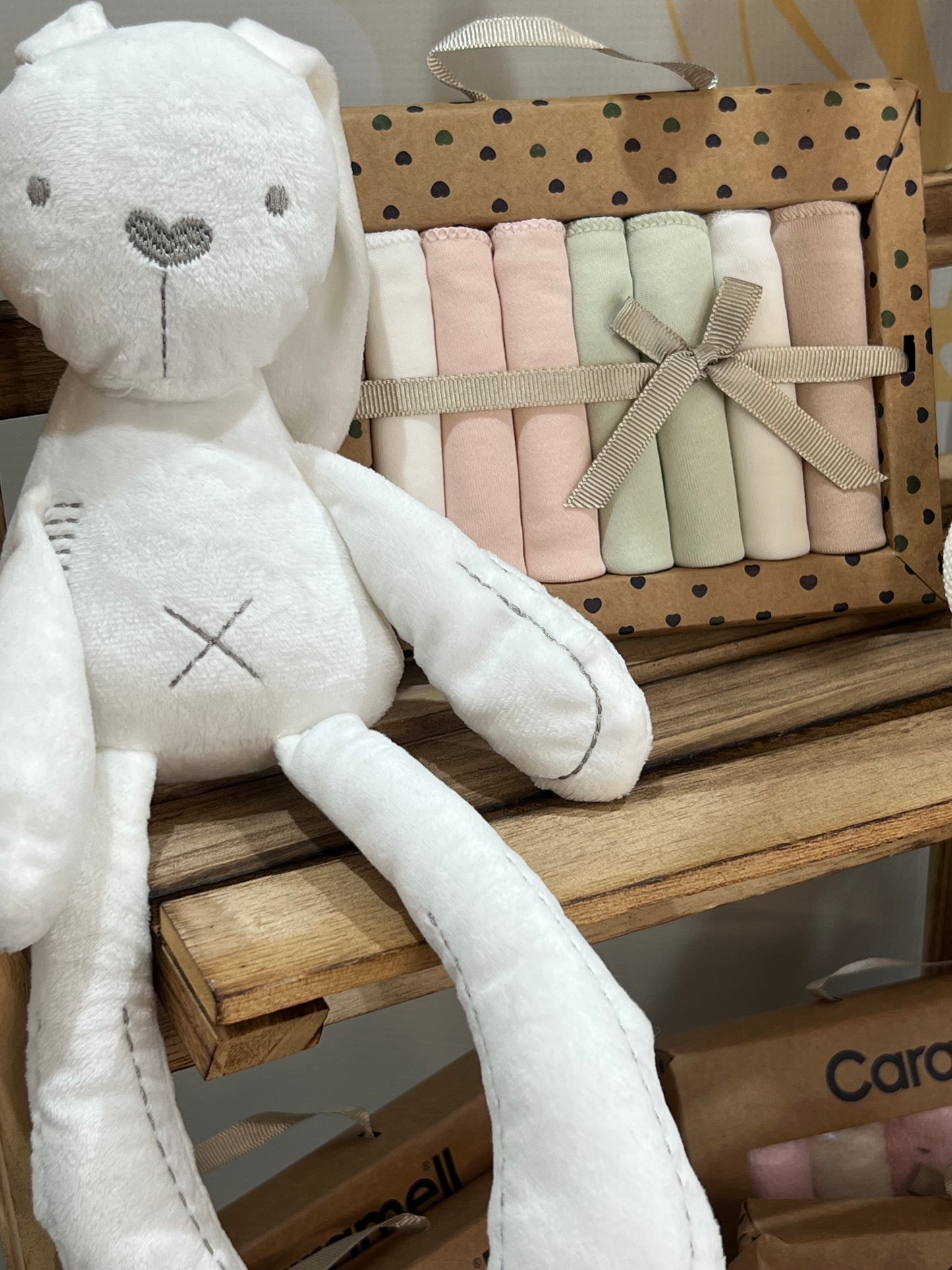 Caramel-100% Cotton Burping Pads